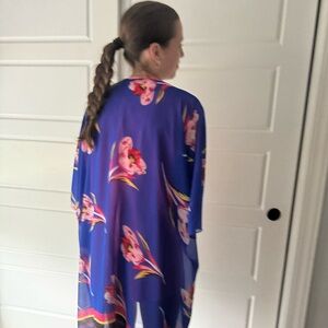 Floral women’s cover up